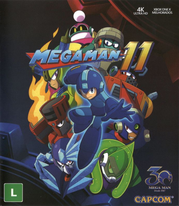 Mega Man 11 box art for Xbox One